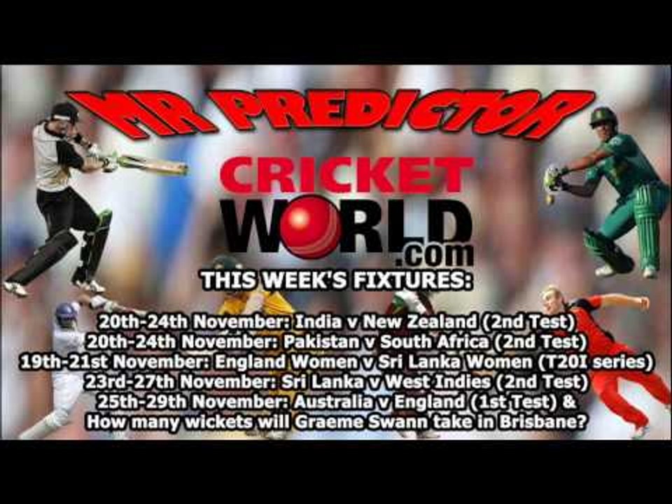 Cricket World® TV - Mr Predictor - 19th November