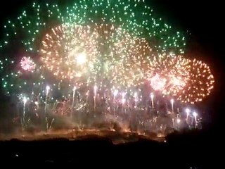 Feu artifice Carcassonne 2011