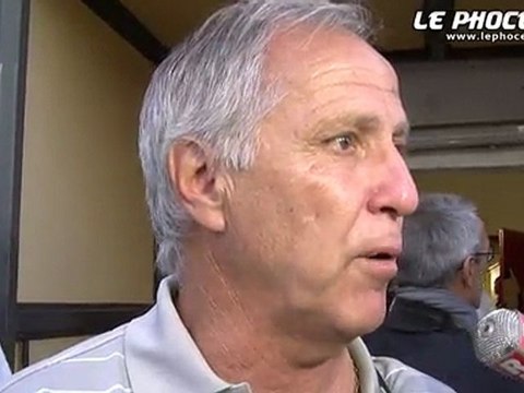 Girard après la victoire de Montpellier sur l'OM