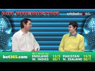 Cricket World® TV - Mr Predictor - World Cup 2011 - Part One