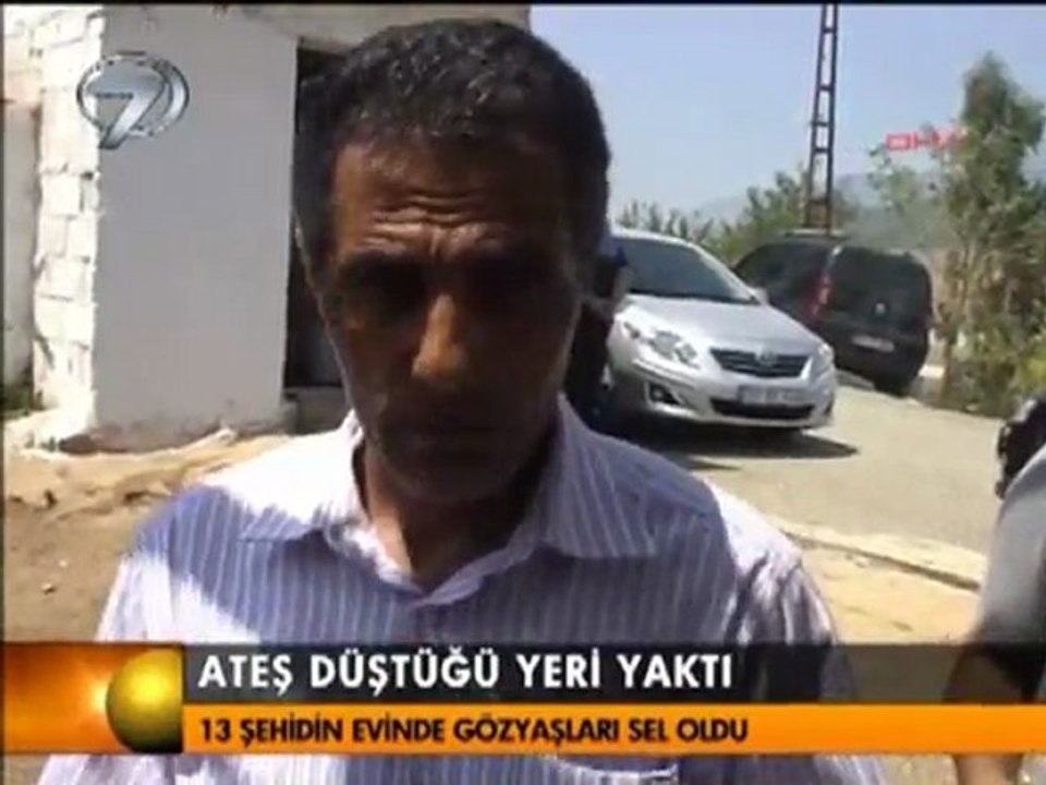 ATEŞ DÜŞTÜĞÜ YERİ YAKTI