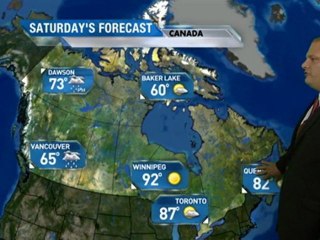 Canada Vacation Forecast - 07/15/2011