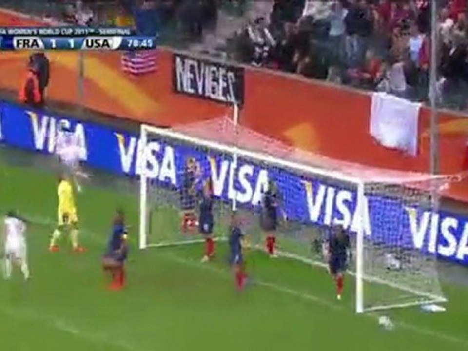 フランス - アメリカ　女子ワールドカップ 2011