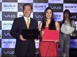 Kareena Kapoor At The Launch Of Sony Vaio Series