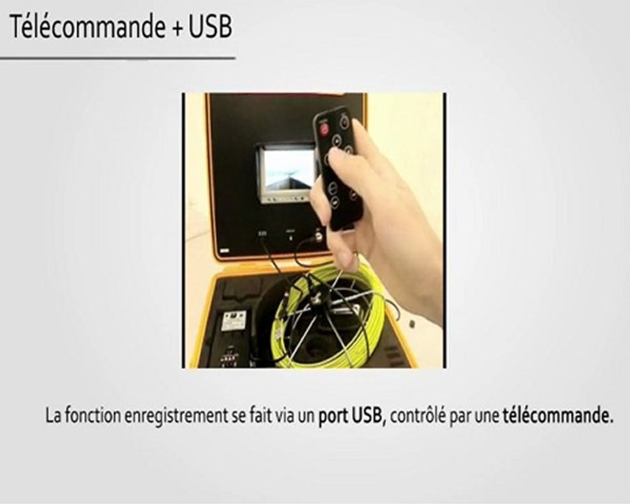 inspection video de canalisation