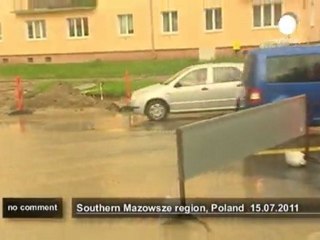 Mauvais temps en Pologne - no comment