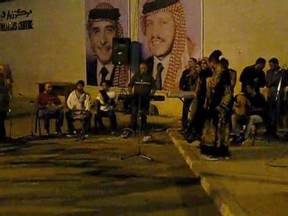 concert improvisé Petra, Jordanie