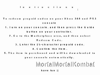 [KEYGEN] Mortal Kombat 9 codes generator