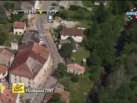 Tour de France 2011 - ÉTAPE 14 - Saint-Gaudens=Plateau de Beille 168.5 km(20)