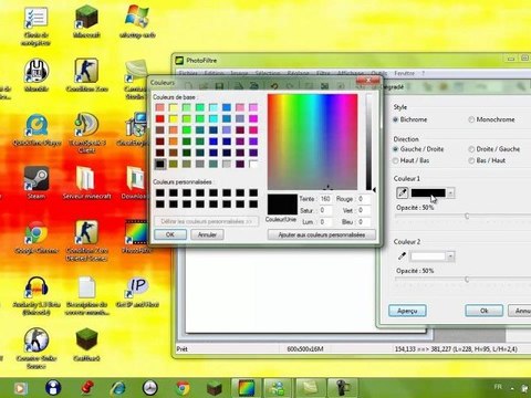 Tuto pour faire l'écriture de secret story avec photofiltre