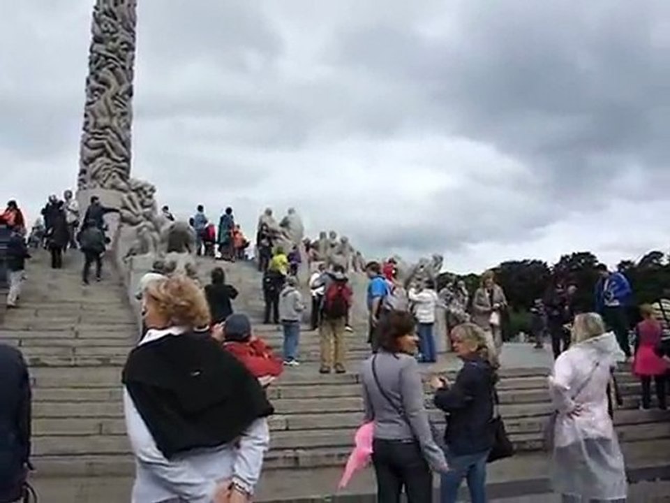 Vigeland Park Oslo-Norveç