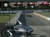 Indycar Detroit 2007 Finish crash Franchitti Dixon en français (Ab Moteur)