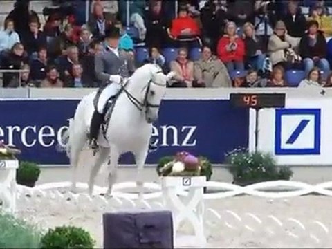 Aachen 201 Juan Manuel Muñoz Diaz (ESP) & Fuego de Cardenas - PRE 14/07/2011 Grand Prix CDIO