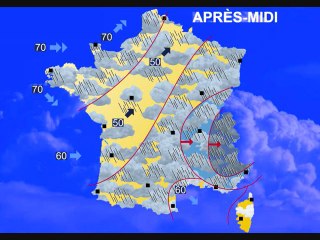 Météo 17 juillet 2011: Prévisions jusqu'au 21/07/2011