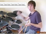 Fun & Fast Linear Drum Lick Or Drum Fill  - Free Drum Lesson