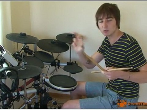 Pyro (Kings Of Leon) Drum Beat - Free Drum Lesson