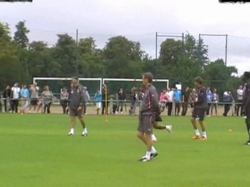 Entrainement du 16 juillet 2011 par Girondins Analyse