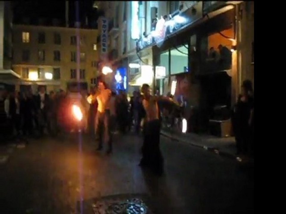 Prestation des Vagabonds flamboyants