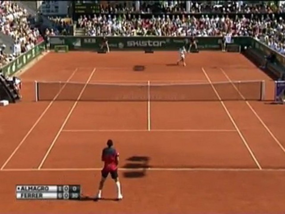 Bastad - Ferrer im Finale