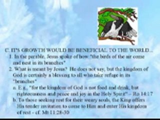 024 THE GOSPEL OF MARK The Parable Of The Mustard Seed wmv