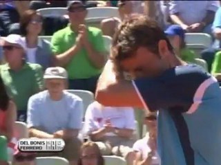 Ferrero batte del Bonis - Stoccarda, semifinale