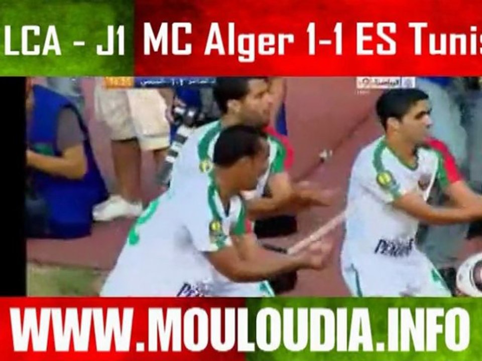 [LCA - J1] MC Alger 1-1 ES Tunis