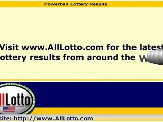 Powerball Lottery Drawing Results for July 16, 2011