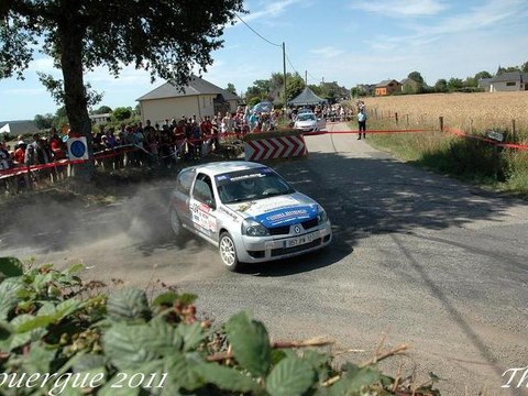 Rallye du Rouergue 2011 Es5 Comps Equipage Murat/Gres Clio F2000