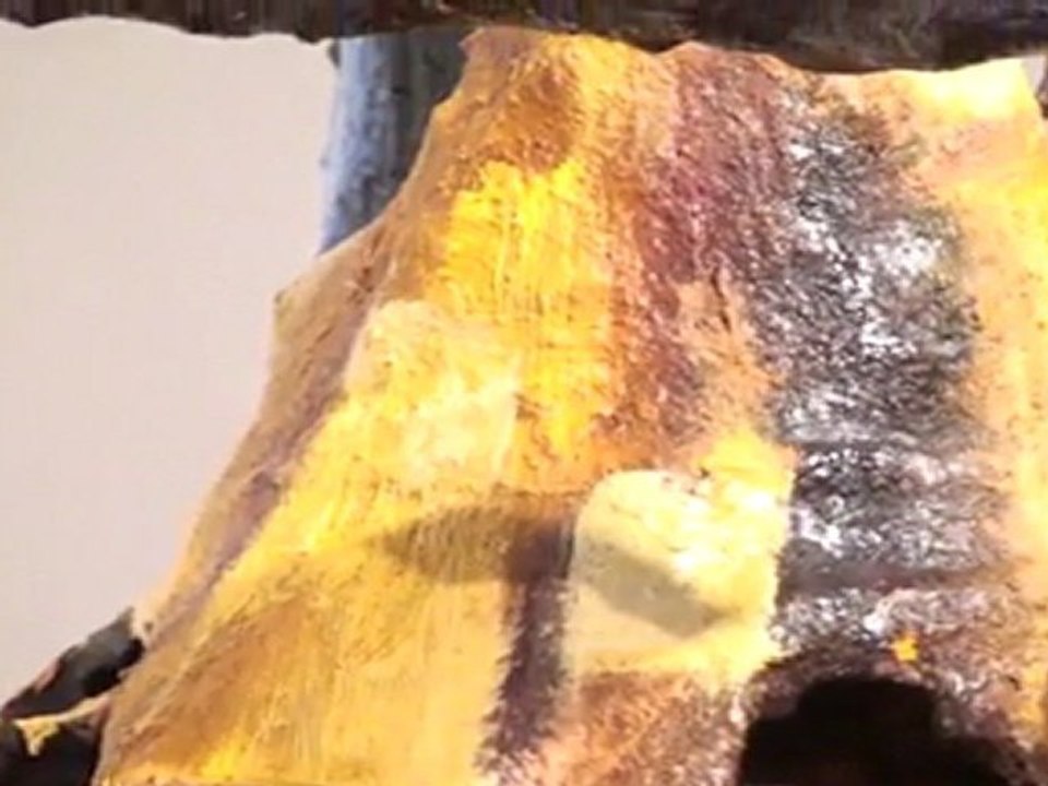 Exposition de tableaux et sculptures africaines