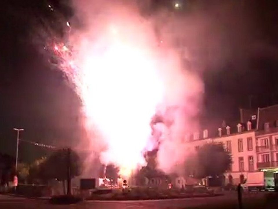 Feu d'artifice de Morlaix tiré par Auguste Pyrotechnie