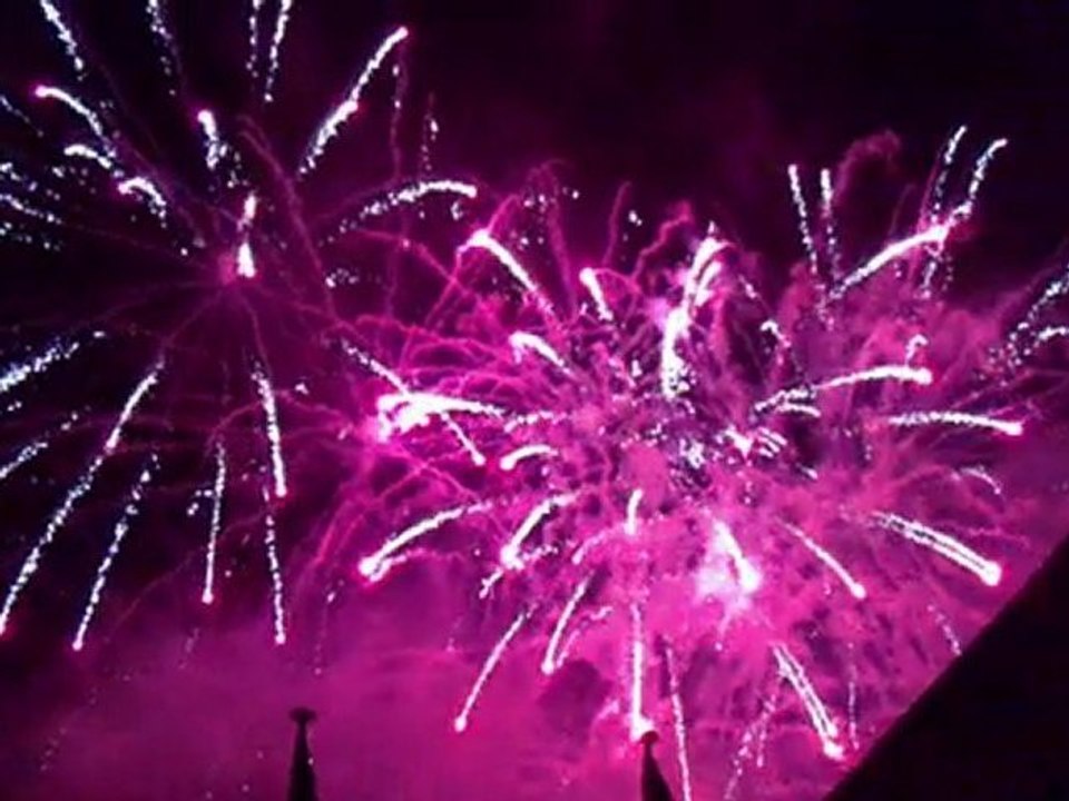 feu d'artifice deauville 2011
