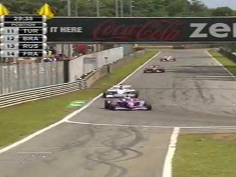 Superleague-Formula 2011 Zolder / Race1 : Gommendy crashes