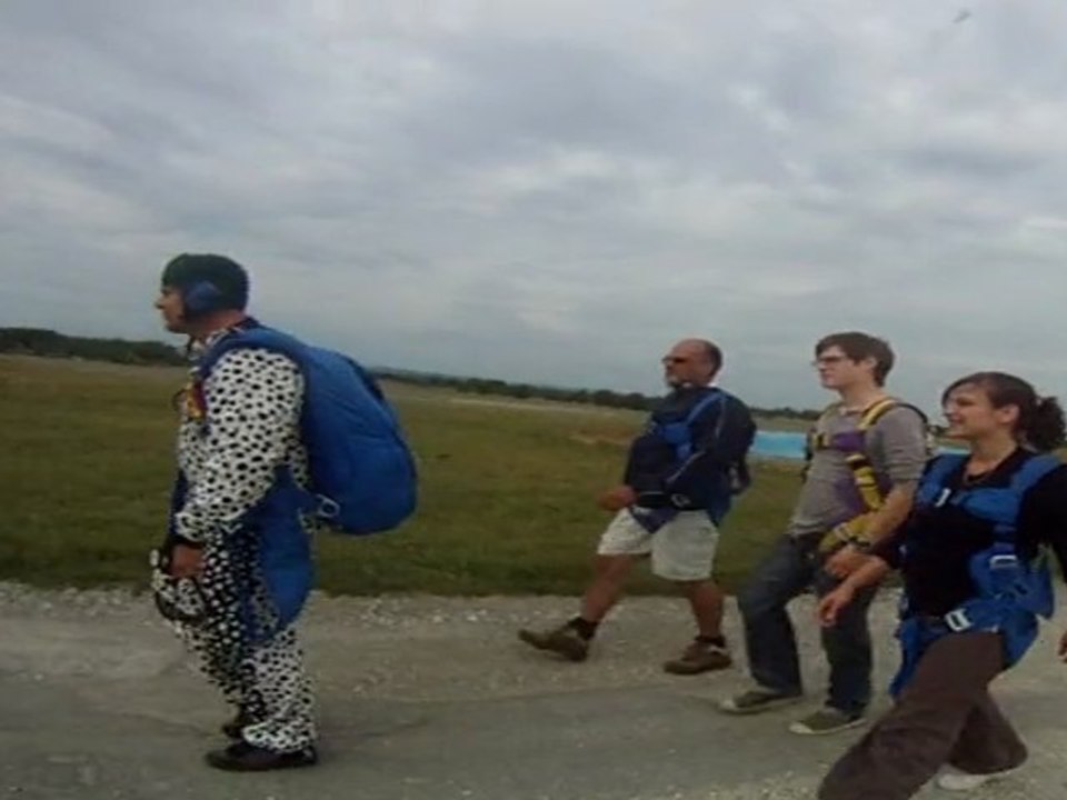 Saut tandem en Parachute 16/07/2011