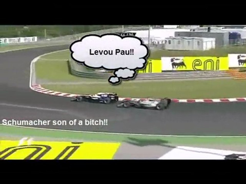 Rubens Barrichello -  Ultrapassagens