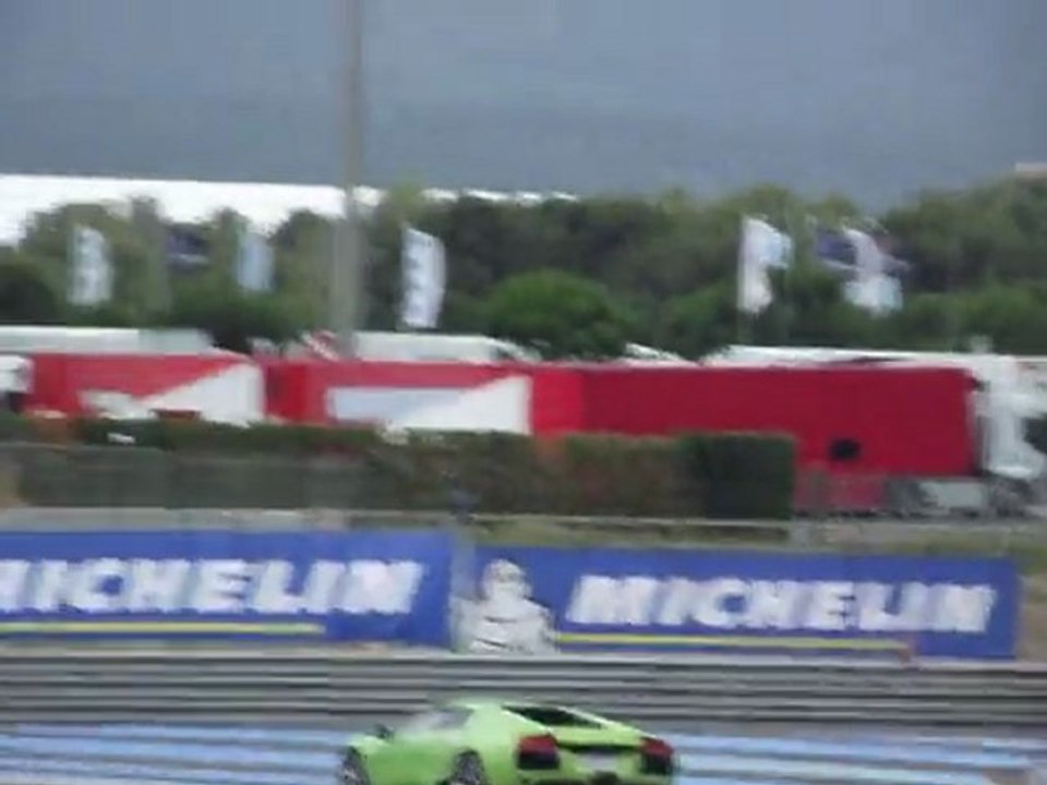 Lamborghini on the Circuit Paul Ricard HTTT