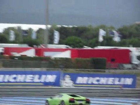 Lamborghini on the Circuit Paul Ricard HTTT
