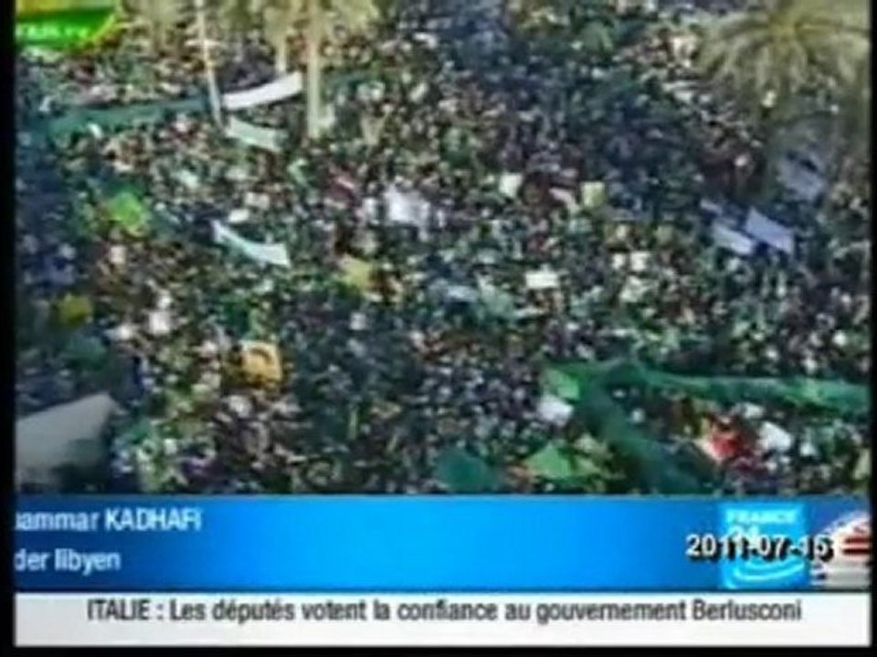 Kadhafi : " c'est Sarkozy qui doit rentrer en Hongrie ! "