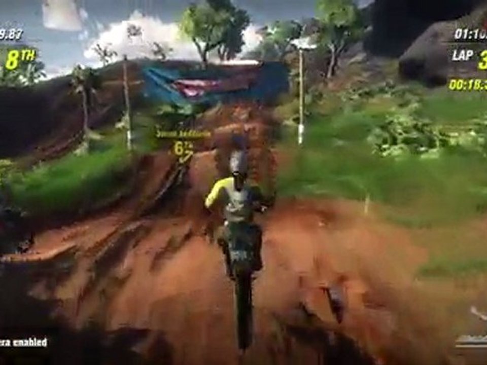 MX vs ATV Alive Xbox 360 - 45 Palms MX Track Gameplay
