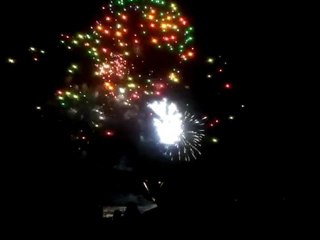 Feu d'artifice14 juillet 2011  La Grande Motte