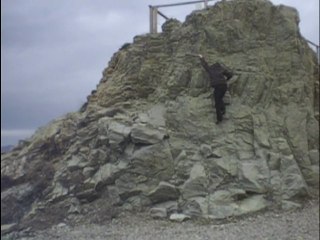 CLIMBING ON THE BEACH #2