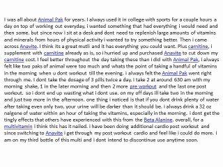 Gaspari Anavite Reviews