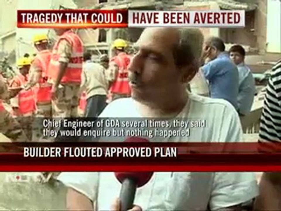 Ghaziabad building collapse: Five dead