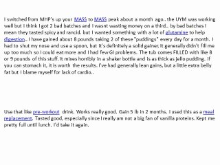 Inner Armour Mass Peak Reviews