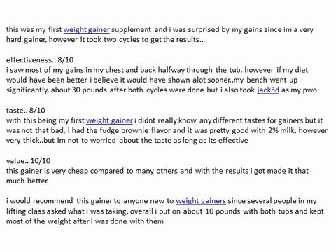 MHP Up Your Mass Reviews