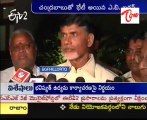 A.B. Bardhan Meets Chandrababu @ Hyd,Chandrababu Talking to Media