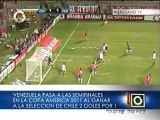 Venezuela hace historia y se mete en la semifinal de la Copa América 2011