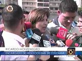 Canciller colombiana en Venezuel