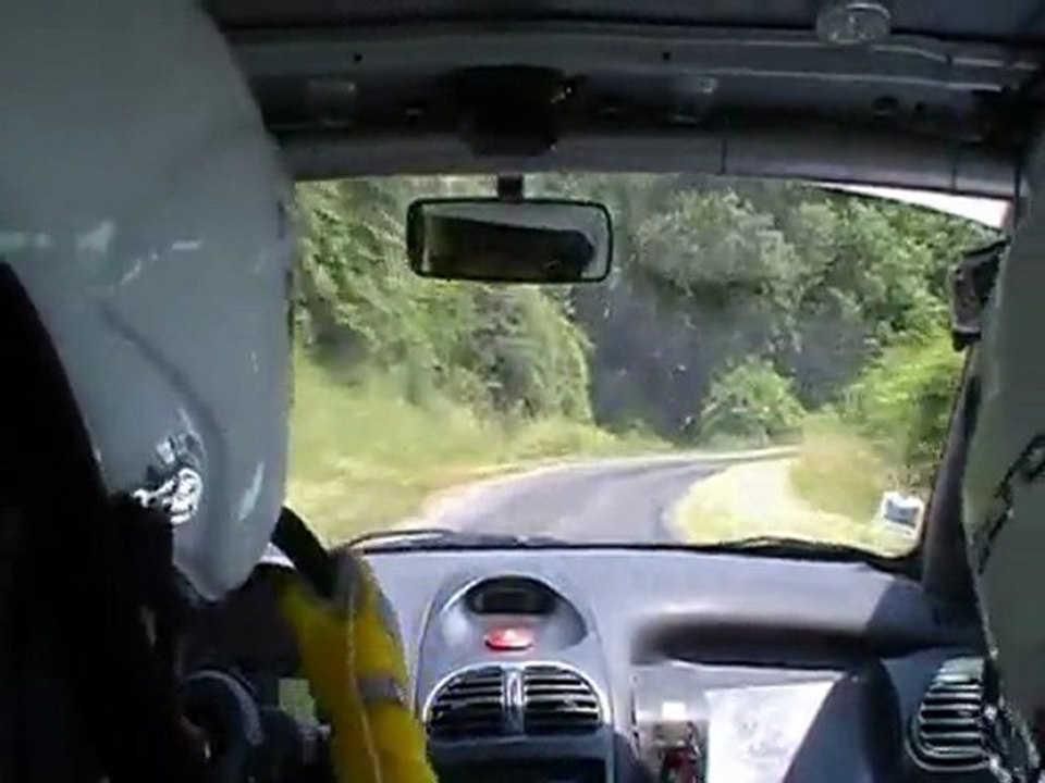 rallye du treport 2011 es2 camera embarquee 206 xs a6k fleury/batté
