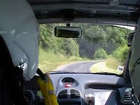 rallye du treport 2011 es2 camera embarquee 206 xs a6k fleury/batté