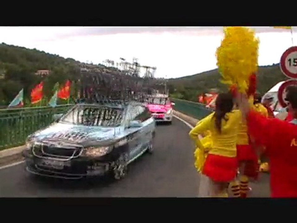 les flammes tour de france 2011